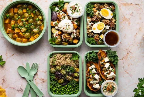 Frokostretter med quinoa og grøntsager