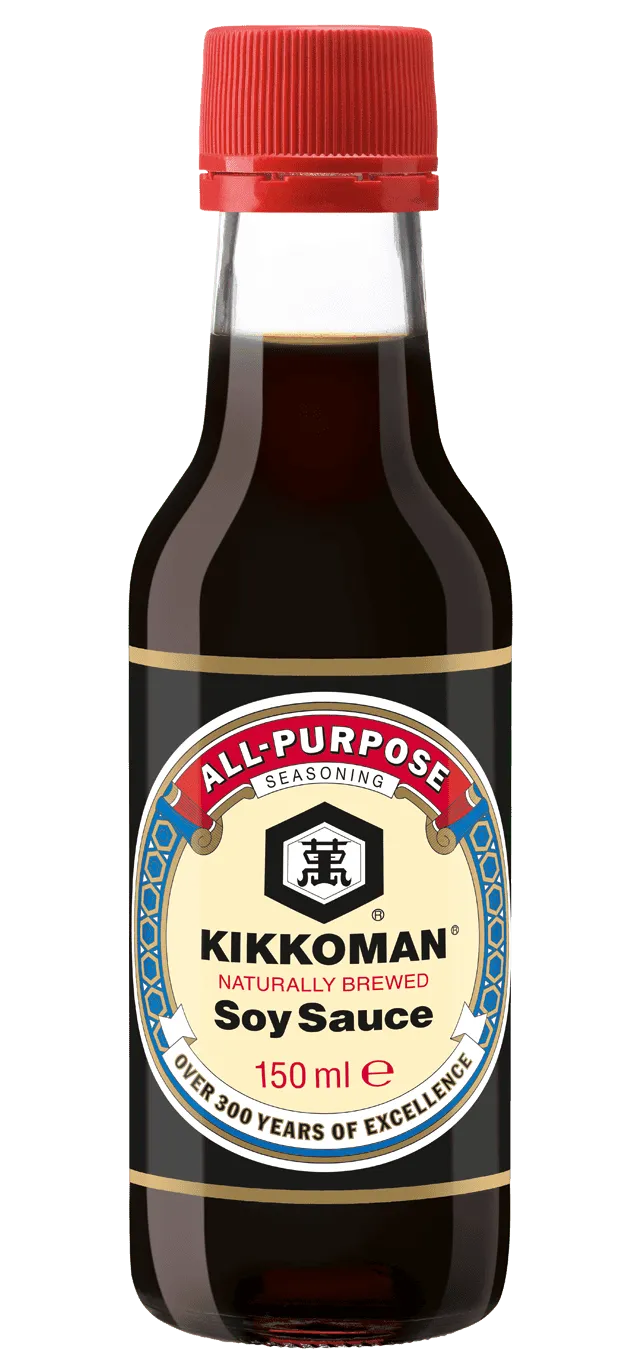 Kikkoman naturligt brygget sojasauce 150 ml flaske