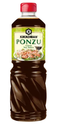 Kikkoman ponzu - en blanding af sojasauce, eddike og citronaromaer