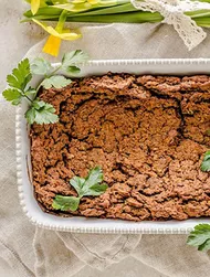 Vegetarisk paté med soltørrede tomater