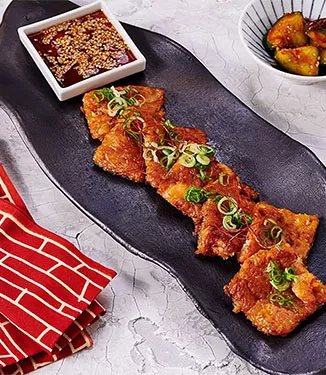 Kimchi pandekager