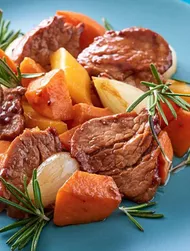 Sauteret svinemørbrad