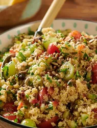 Citrus sommersalat med couscous
