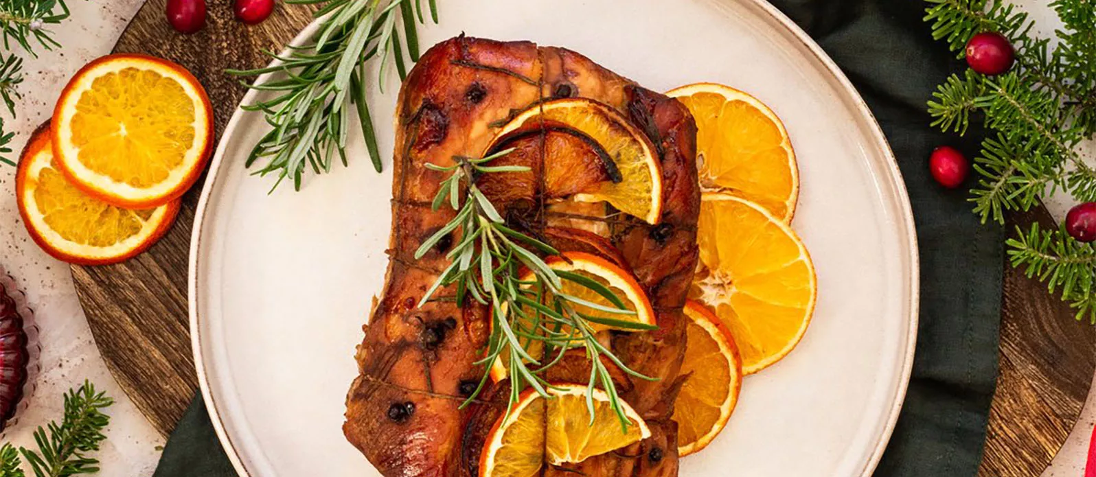 Svinemørbrad med appelsin og nelliker