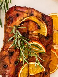 Svinemørbrad med appelsin og nelliker
