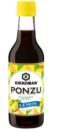 Ponzu - en blanding af sojasauce, eddike og citronaromaer