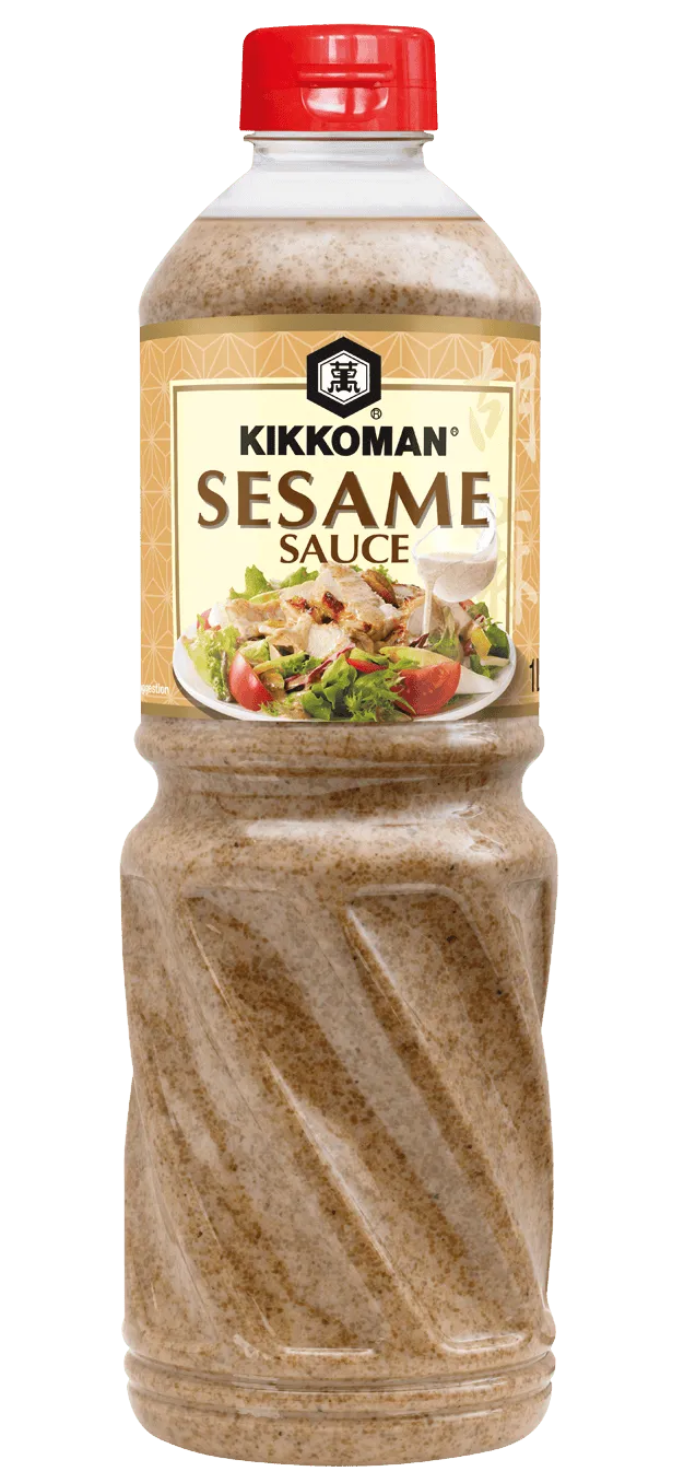 Kikkoman sesam sauce 1 L PET-flaske