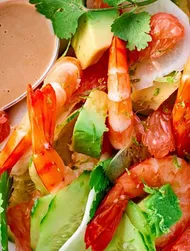 Rejemayonnaise med ponzusauce