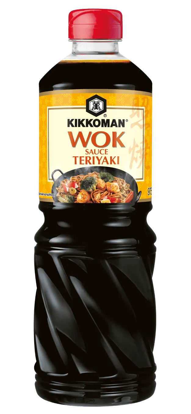 Kikkoman woksauce - teriyaki 975 ml PET-flaske